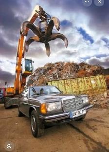 We buy cars and trucks for parts and scrap