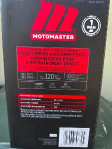 MotoMaster 12V Direct Drive Portable AirCompressor Tire Inflator - Photo 6