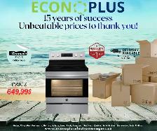 Econoplus! Mega Sale – Kenmore Stove Open Box Starting at $649.
