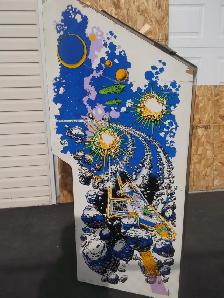 Original 1980 Atari Asteroids Deluxe Arcade game cabinet project - Photo 2