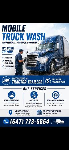 Mobile Truck Wash