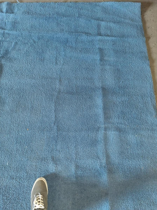 Midnight blue 10/10 carpet