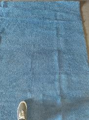 Midnight blue 10/10 carpet