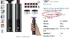 Electric Foot Callus Remover with 9 Speed Adjustable and LED... - Photo 2
