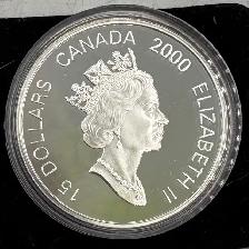 .925 Sterling Silver Lunar Coin: Year of the Dragon - Year 2000 - Photo 3