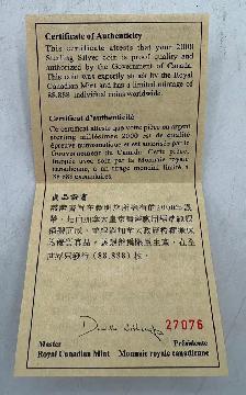 .925 Sterling Silver Lunar Coin: Year of the Dragon - Year 2000 - Photo 4