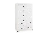 New Maeling White Tall Chest