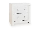 New Maeling White Tall Chest - Photo 3