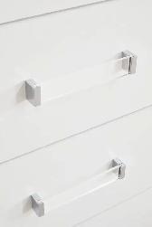 New Maeling White Tall Chest - Photo 6