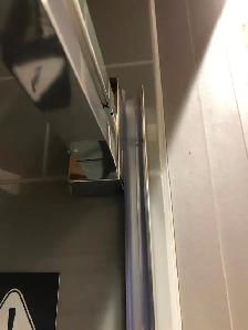Glass shower door pivoting/sliding problems, will fix them. Show - Photo 4