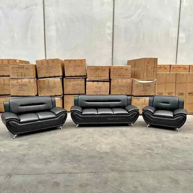 3 2 1 Leather Wonderful Sofa Set With Free Delivery