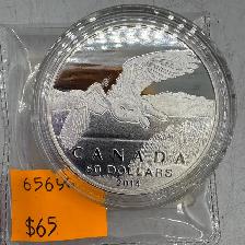 .999 Fine Silver 2014 Canadian Animal Coin(s) - Owl & Bear - Photo 2