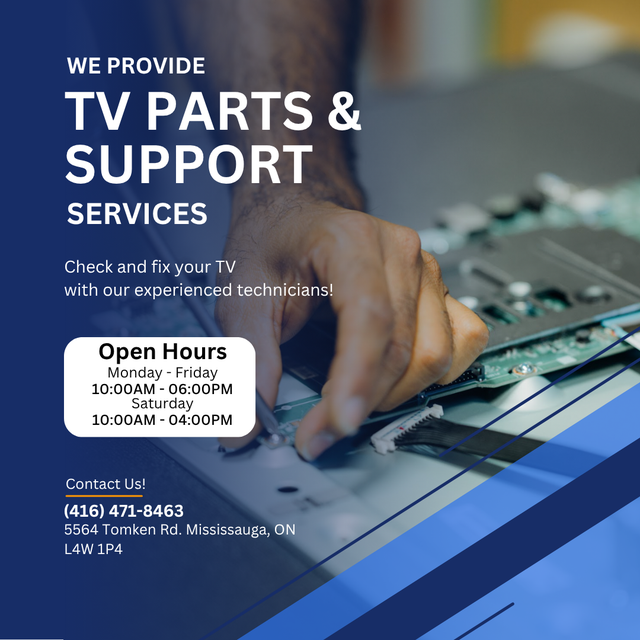 TV Repair, Parts & Open Box TVs – Samsung LG Sony & More