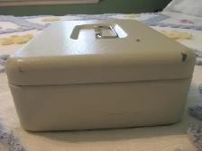 Telford Savings & Loan Assoc Metal Cashbox With Key Circa 1970s - Photo 6