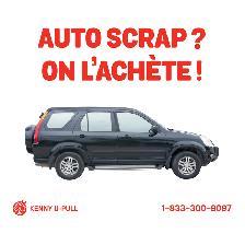 Voiture scrap à vendre à Drummondville ? – Remorquage gratuit