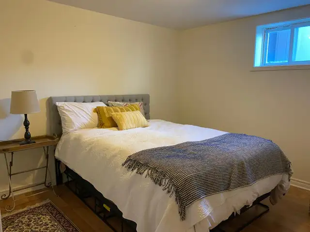 Two Bedrooms Fully Furnished Basement