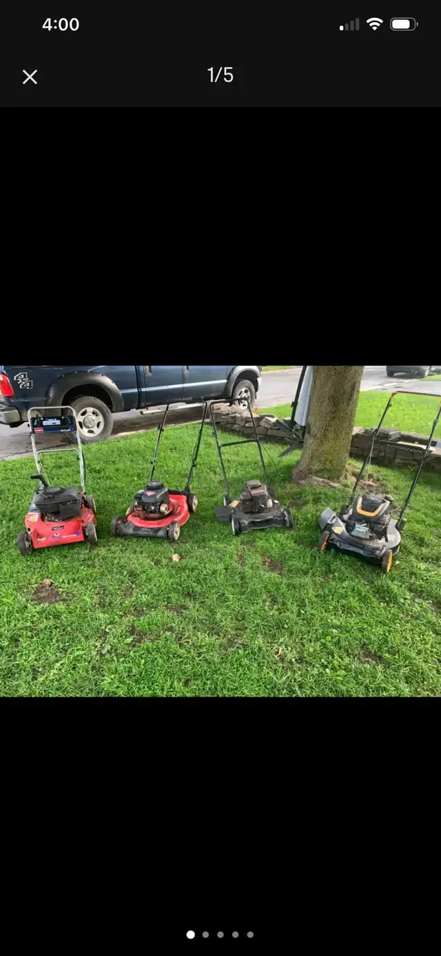 Gas lawnmower