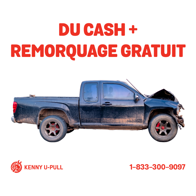 Voiture scrap à vendre à Laval – Remorquage gratuit !