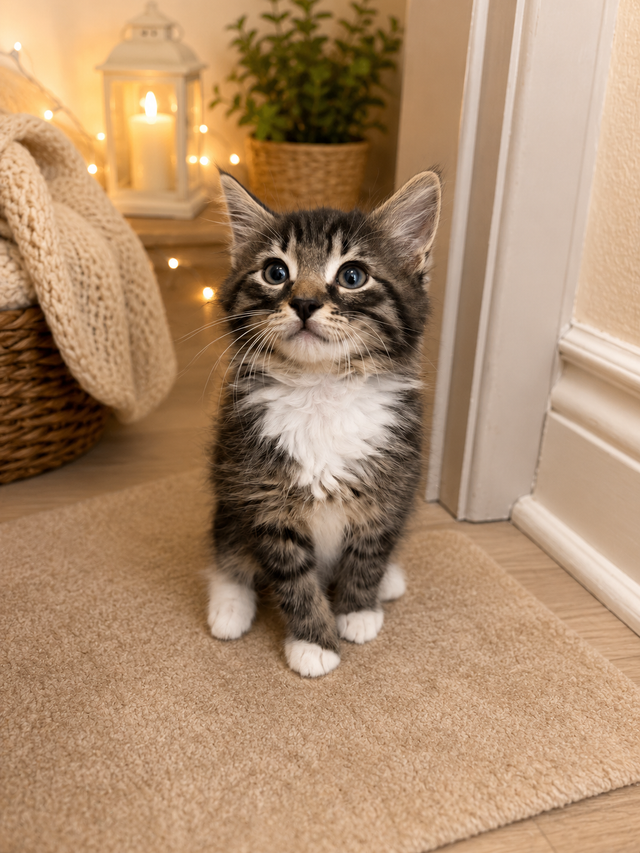 Chaton Sibérien Hypoallergene