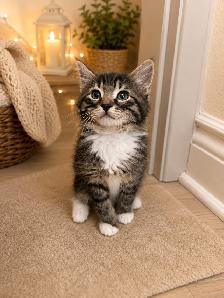 Chaton Sibérien Hypoallergene