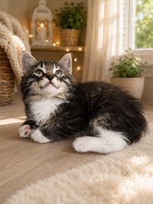 Chaton Sibérien Hypoallergene - Photo 5