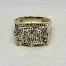 10k Men’s cluster Ring