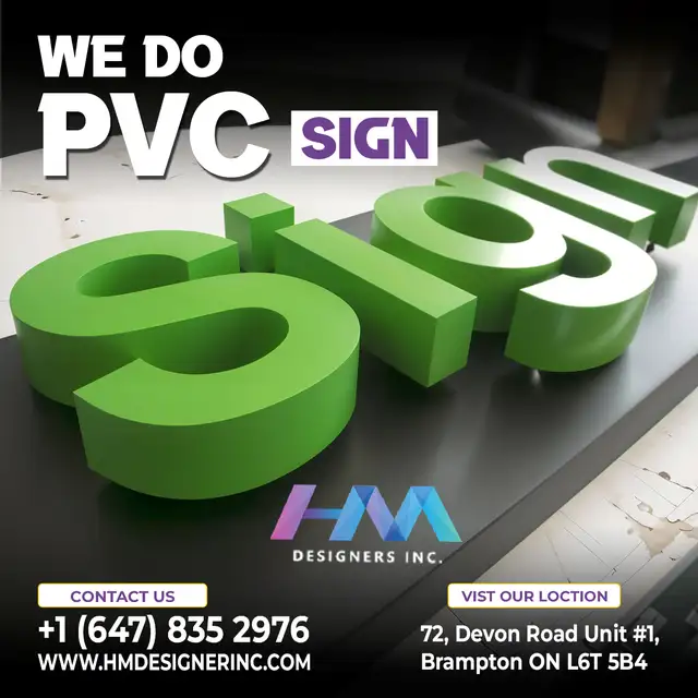 PVC Signs – Affordable & Durable Solutions