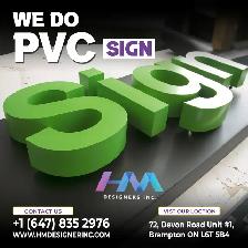 PVC Signs – Affordable & Durable Solutions