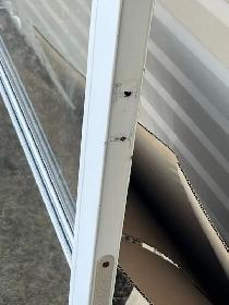 STORM door Installs installation, fix closing. Repair a Cracked - Photo 2