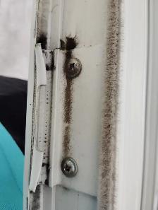 STORM door Installs installation, fix closing. Repair a Cracked - Photo 4