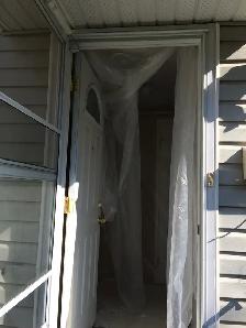 STORM door Installs installation, fix closing. Repair a Cracked - Photo 7