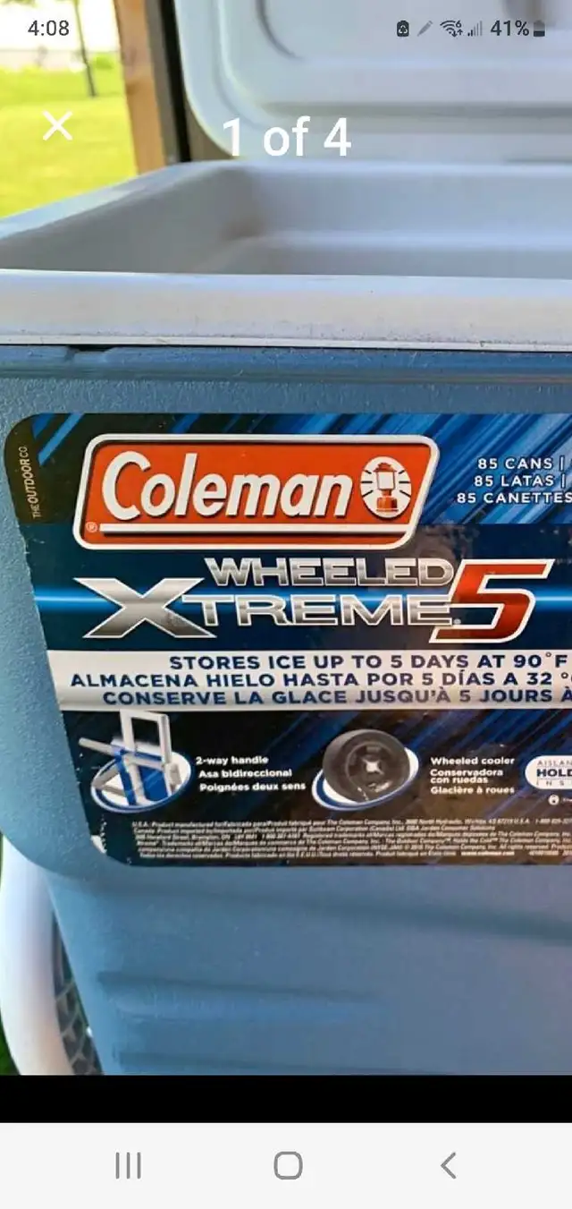 LARGE COOLER WITH WHEELS