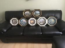 Vintage Collector plates in new condition.