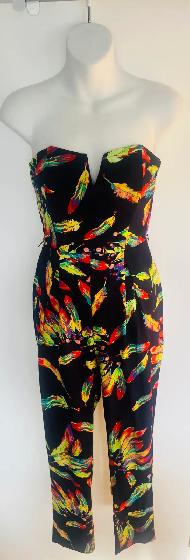 Combinaison Mustard Seed plumes colorées XS - Strapless chic - Photo 2