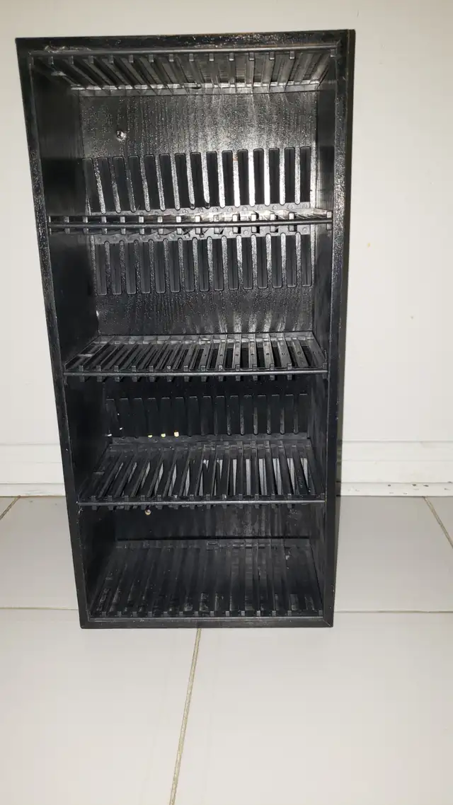 Wood CD tower
