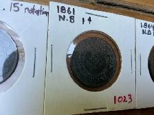 1859, 1861, 1864, 1871 & 1890 ONE CENT Collectible Coins ! - Photo 3