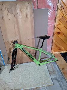 2019 Bianchi Menthanol Frame Fox Shock