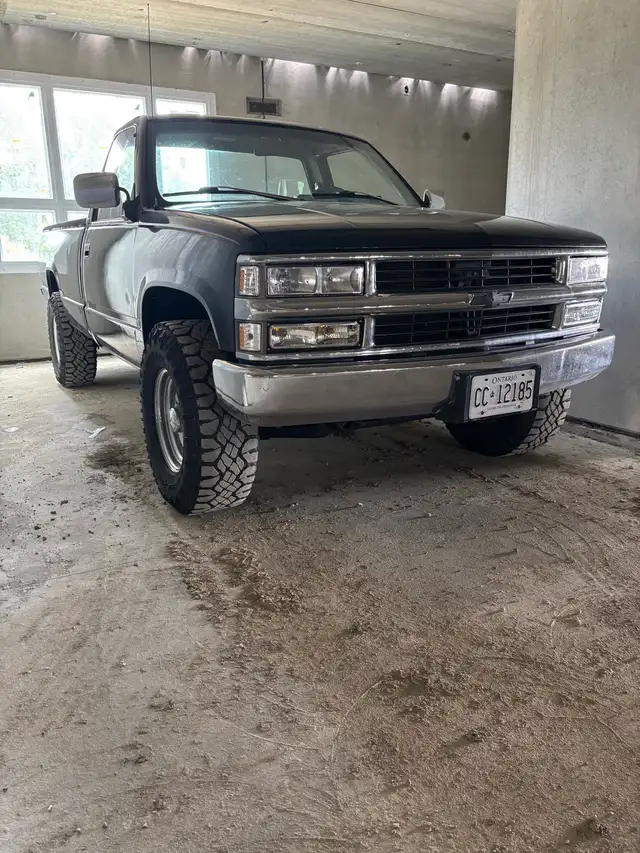 1994 k1500 4x4 350 single cab long bed
