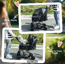 NIB Black Pet Stroller - Photo 2