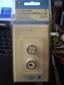 CEILING FAN AND LIGHT DIMMER CONTROL SWITCH-NEW-$15