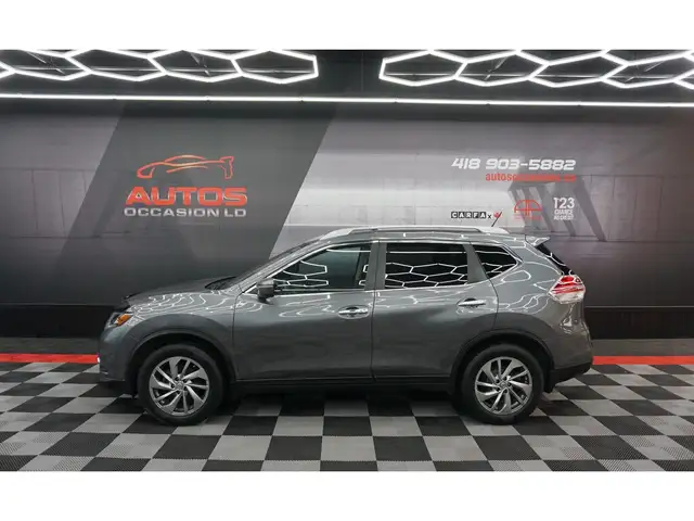 2015 Nissan Rogue SL AWD AUTO CUIR TOIT PANO GPS NAV CAM 113 392
