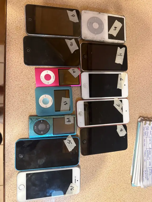 broken ipods