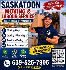 Moving Help Available in Saskatoon