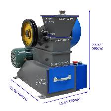 Mini Jaw Crusher Ore Coke Coal Stone Crusher 220V 2.2KW 021511 - Photo 8