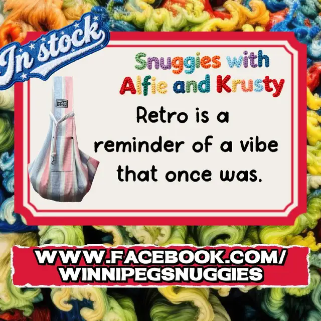 NIB Retro Klearu Pet Snuggy