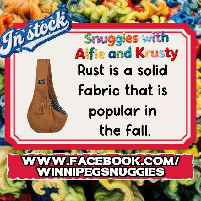 NIB Rust Klearu Pet Snuggy