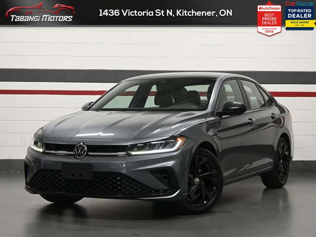 2025 Volkswagen Jetta Comfortline SPORT No Accident Leather Sunr