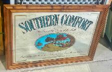 Vintage Advertising Mirror For "Southern Comfort Whiskey" - Photo 2