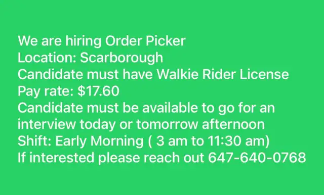 order picker