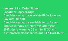 order picker